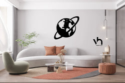 Saturn Planet Wall Decor Wooden Wall Decoration