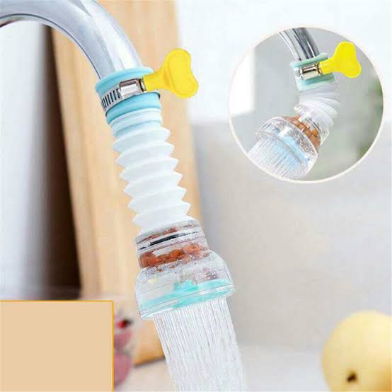 Kitchen Shower Splash Fan Faucet Water-saving Filter  tap nozzle extended  Each