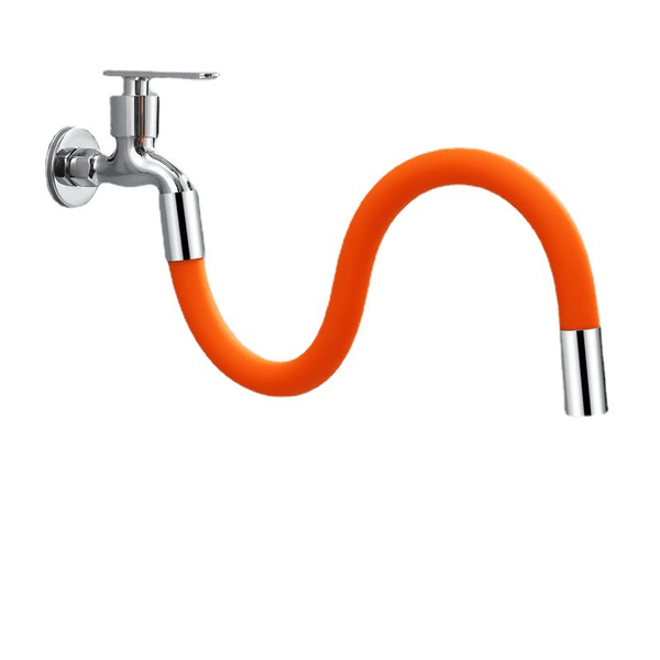 360° Flexible Silicone Hose/Tube Extension Water Pipe | Water Faucet Tap Extender Bendable Faucet Extension For Kitchen And Bathroom Sink, With Anti-splash Feature