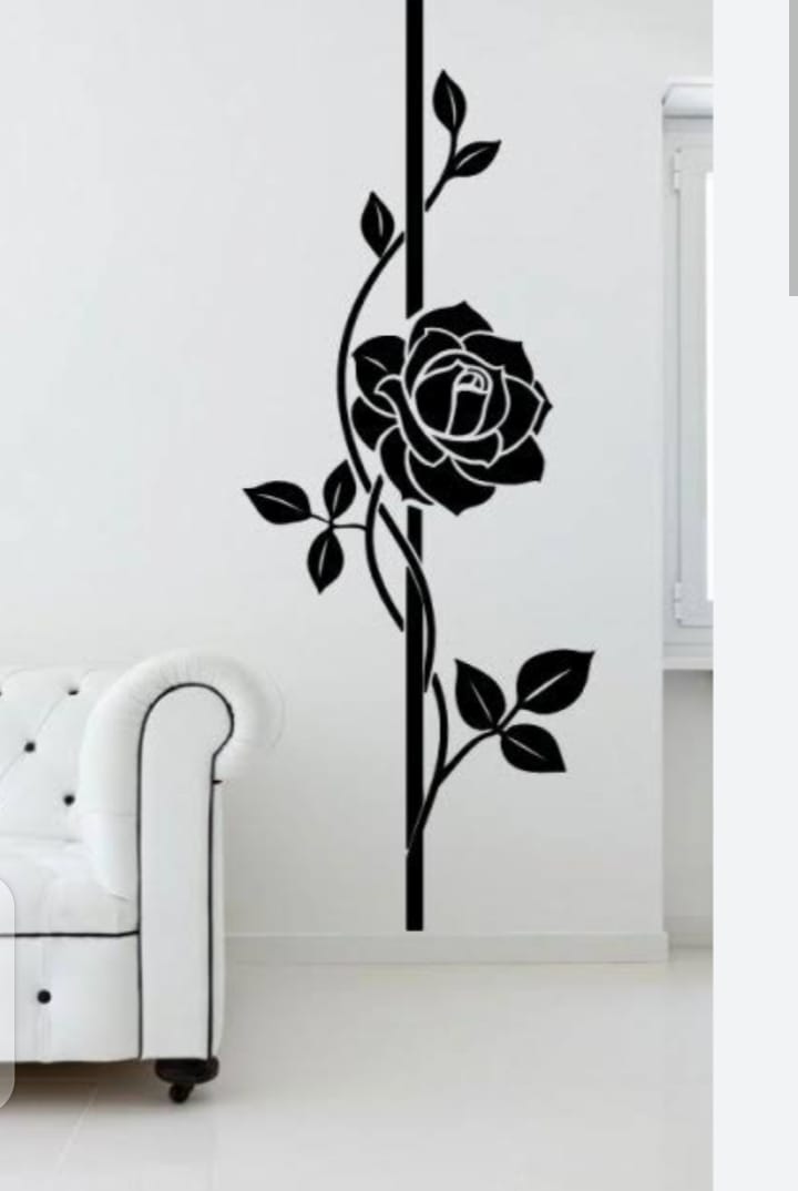 Flower Wall sticker Wall decoration.