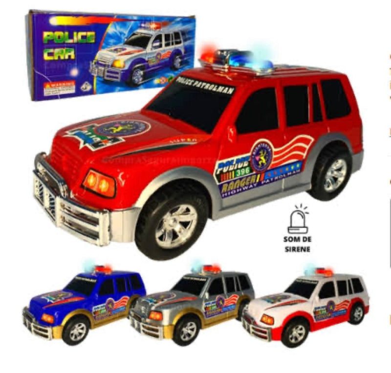 Police toy  car with sound and lights for kids (only red color )