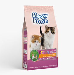 (Chicken , fish and Vegetable) Meow Fresh Kitten Dry Cat Food Classic(450 gm )