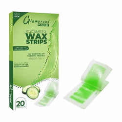 (cucumber ) Glamorous Face Body Wax Strips