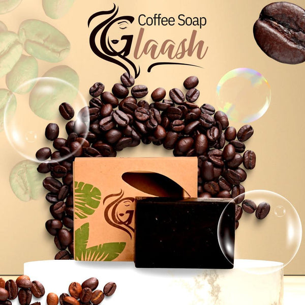 GLAASH COFFEE ORGANIC SOAP BAR 100GM