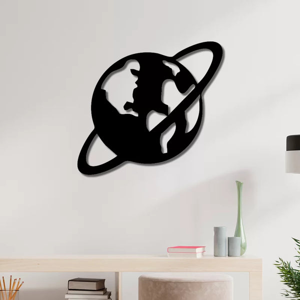 OUTER SPACE SATURN WALL ART PLANET WALL DECOR WALL STICKER